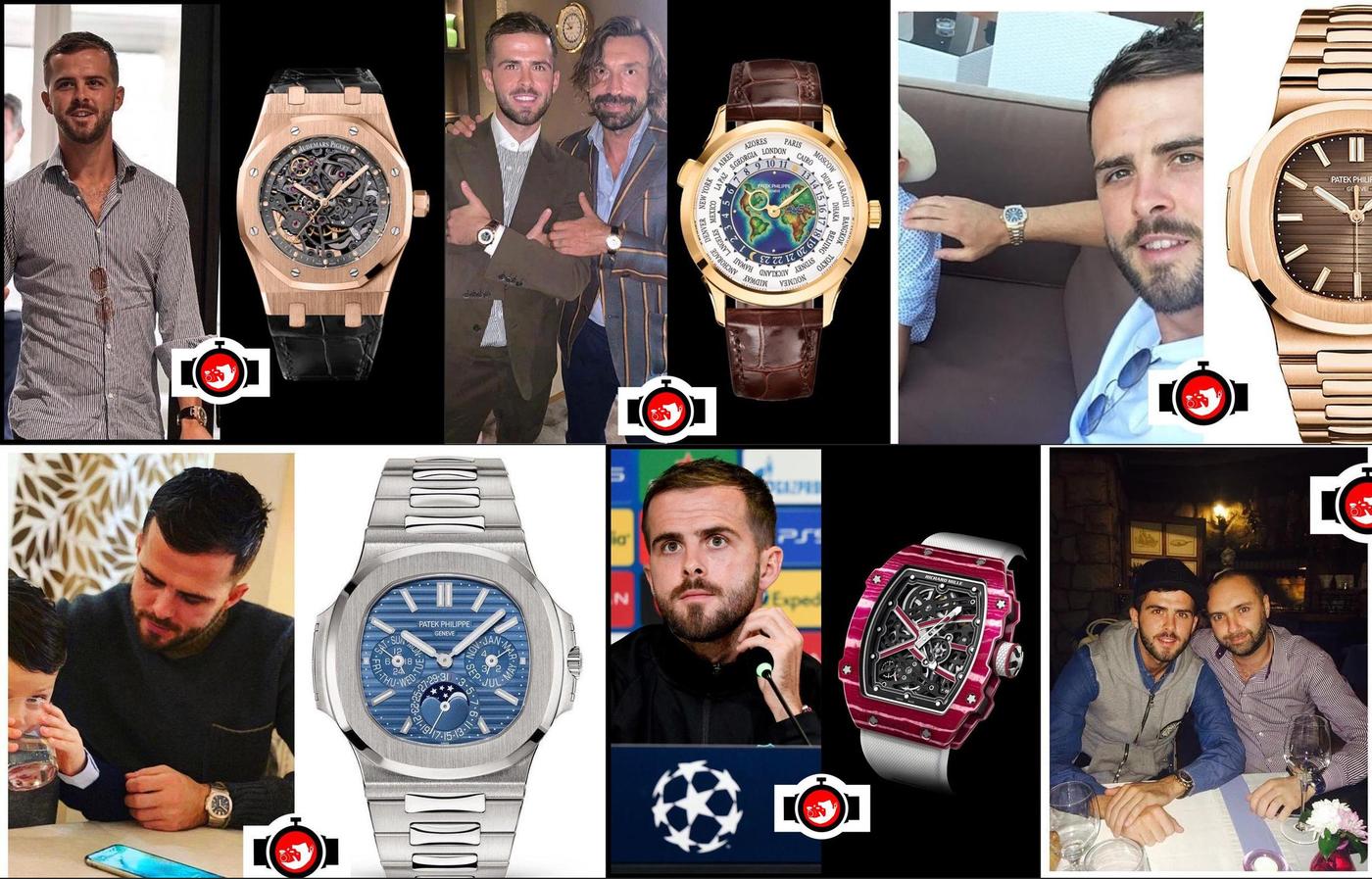 Exploring the Impressive Watch Collection of Football Star Miralem Pjanic